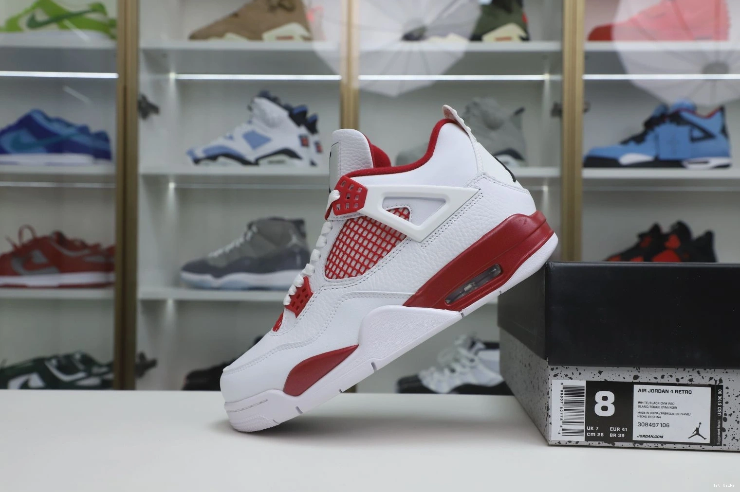 1st Kicks RETRO JORDAN4 Kimikick ALTERNATE 1978 AIR EasyMatch 1202